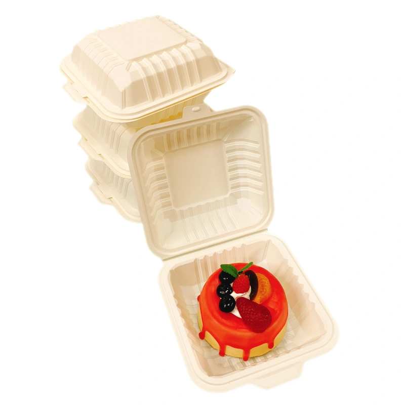 6inch Biodegradable Hamburger Box